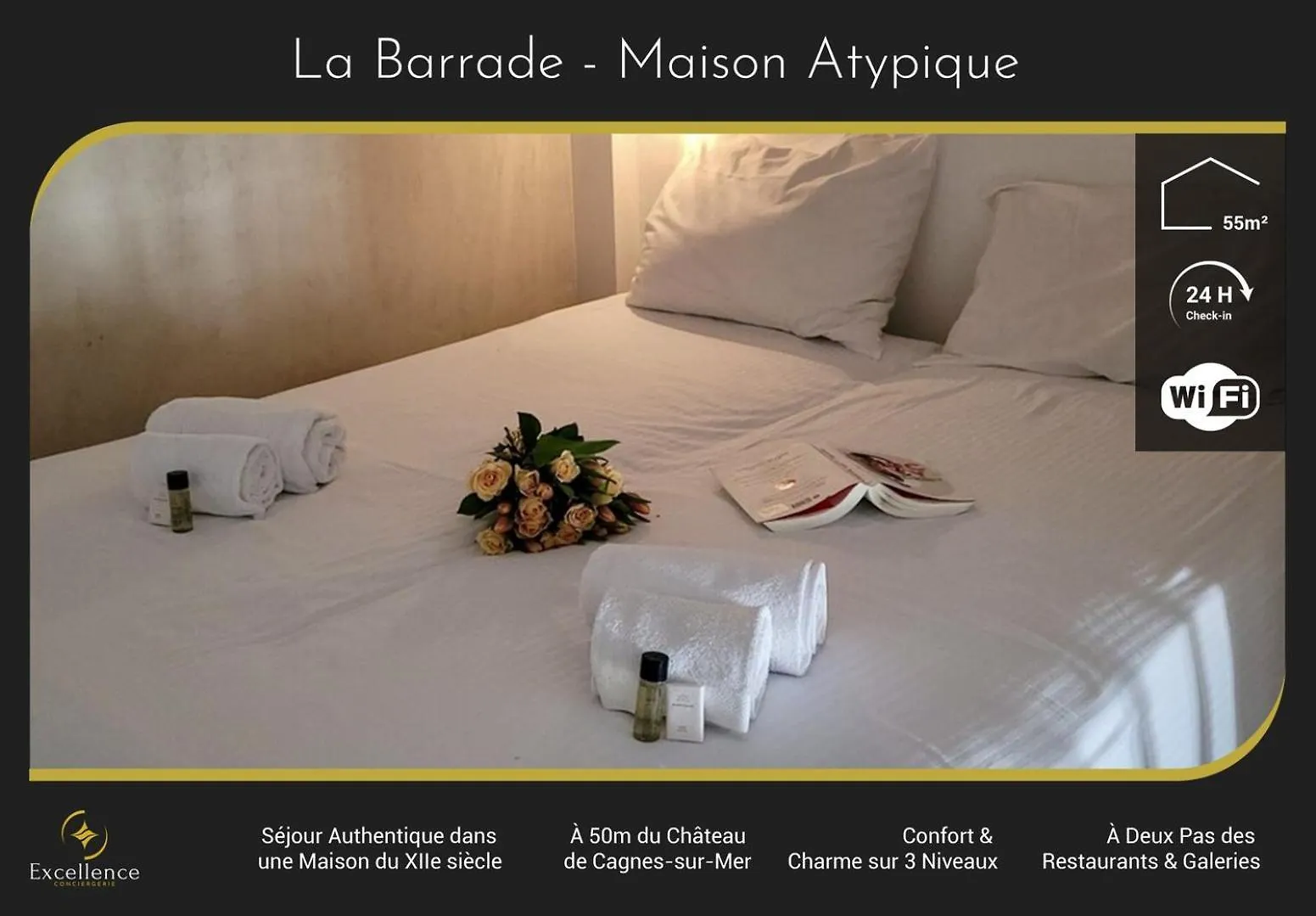 La Barrade - Atypical House location